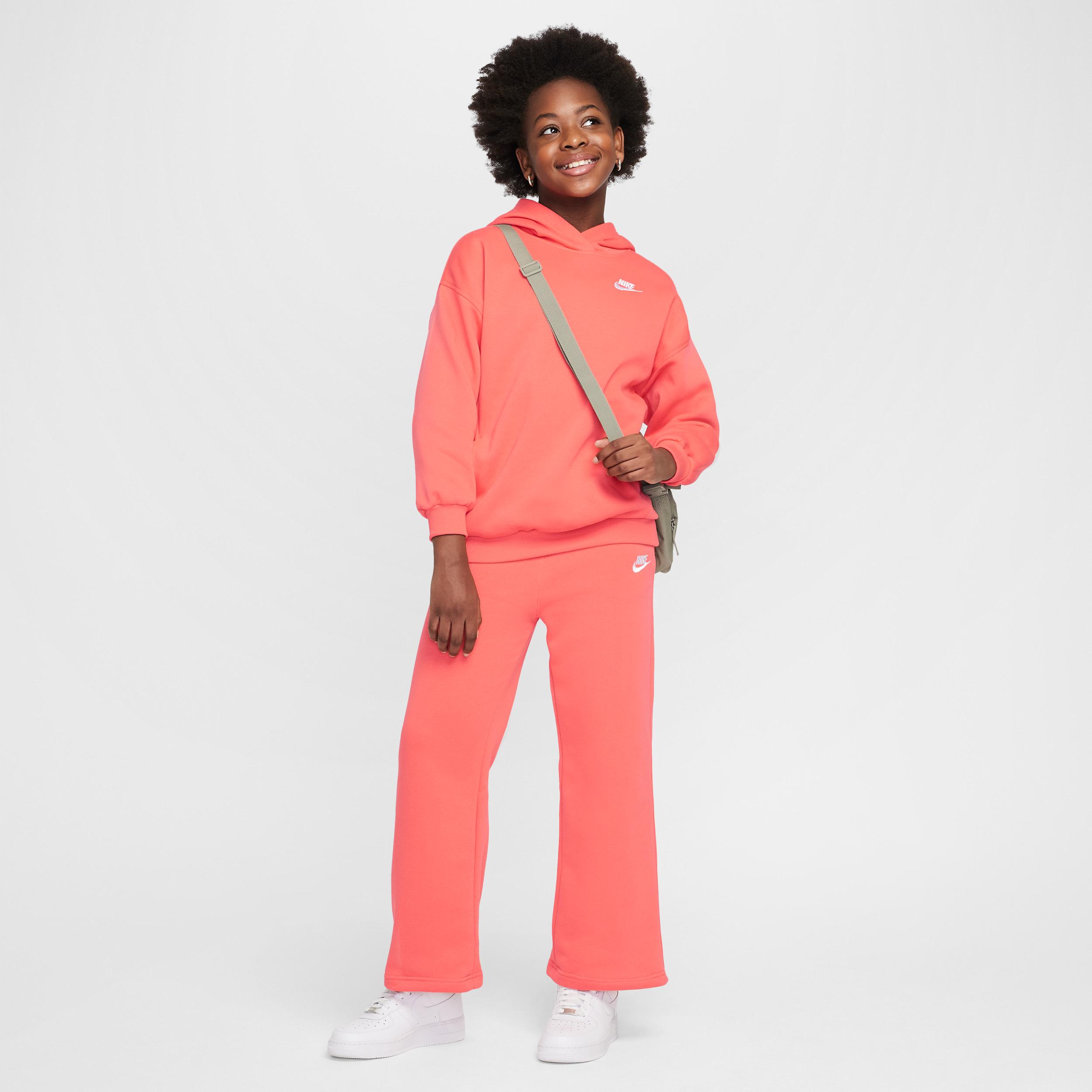 Unisex Nike Sportswear Club Fleece Girls' Wide-Leg Pants Product Image