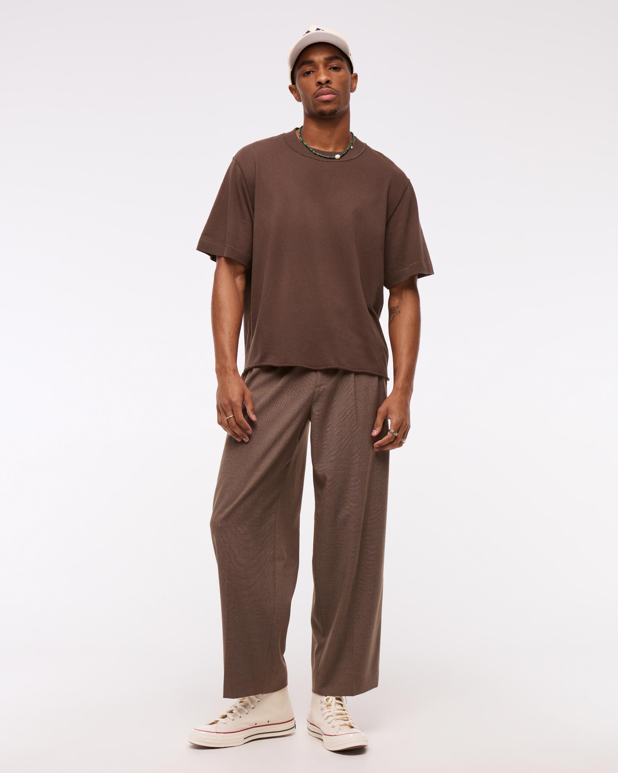 Vintage-Inspired Cropped Tee Product Image