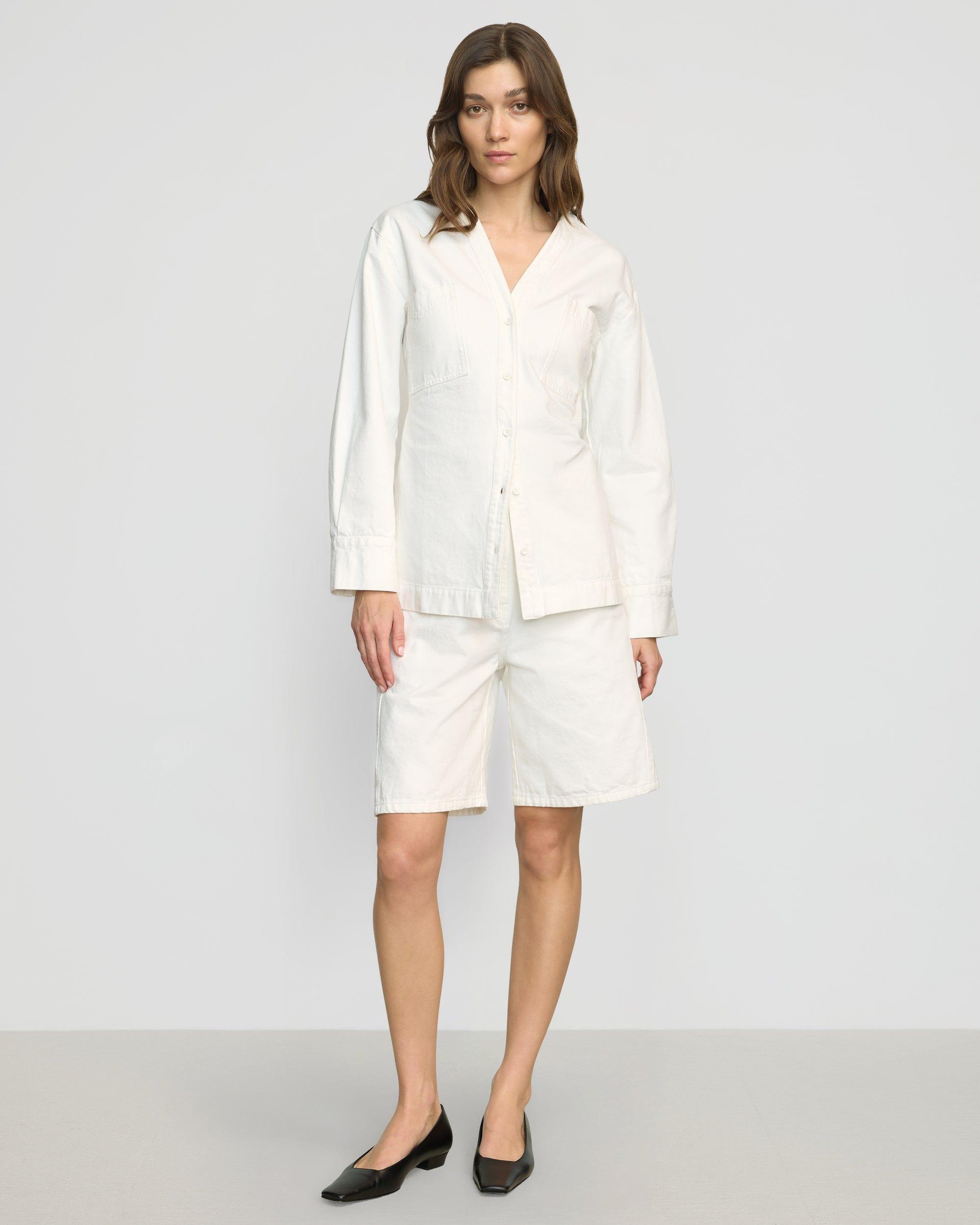 Haviland Tailored Denim Short Product Image