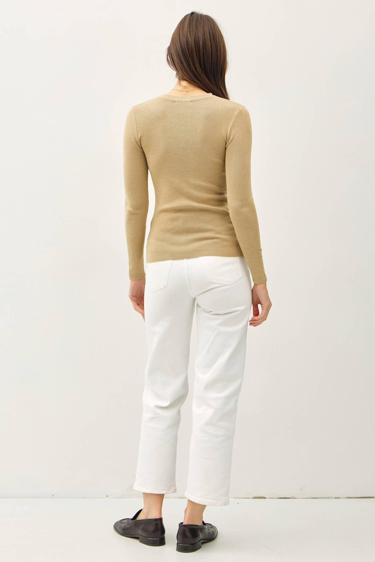 UB BASICS: MAKE YOUR CHOICE RIBBED TOP *FS Product Image