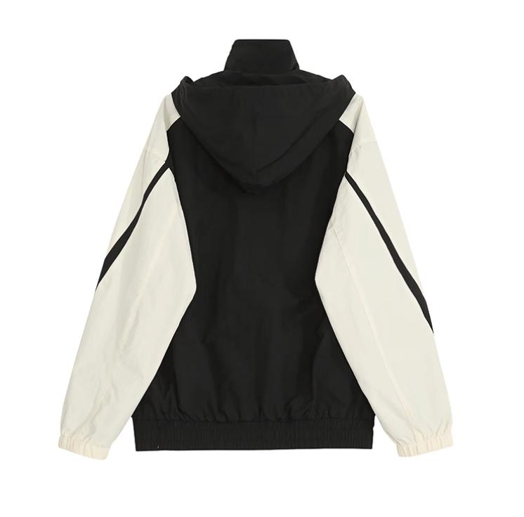 RT No. 11207 TWO TONE ZIP-UP HOODED JK Product Image