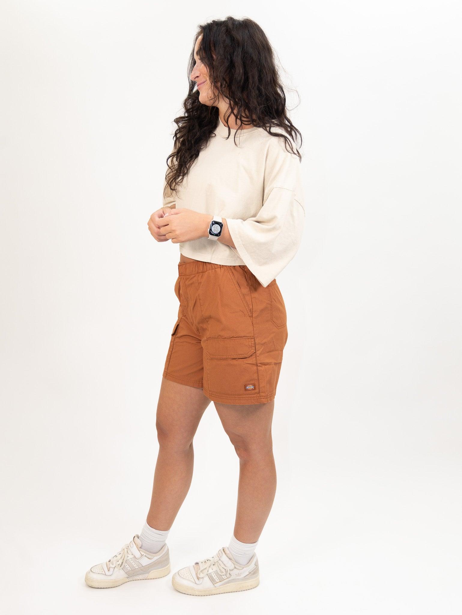 Dickies Women's Fisherville Short - Mocha Bisque Product Image