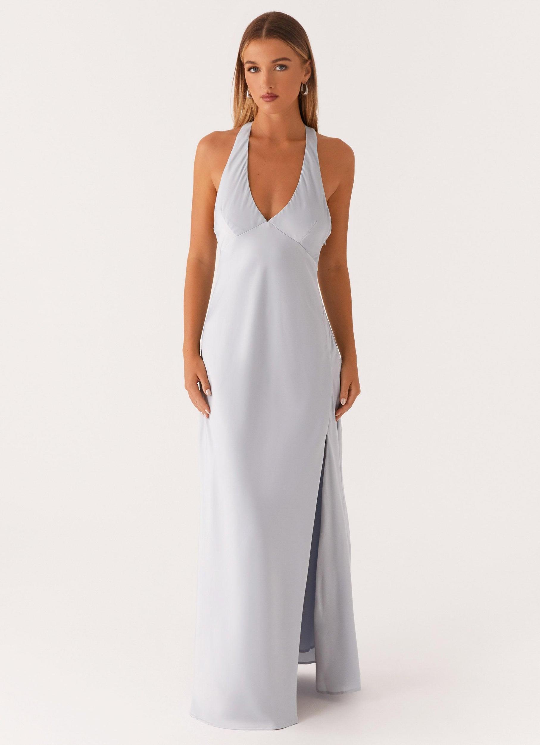 Angie Maxi Dress - Blue Product Image