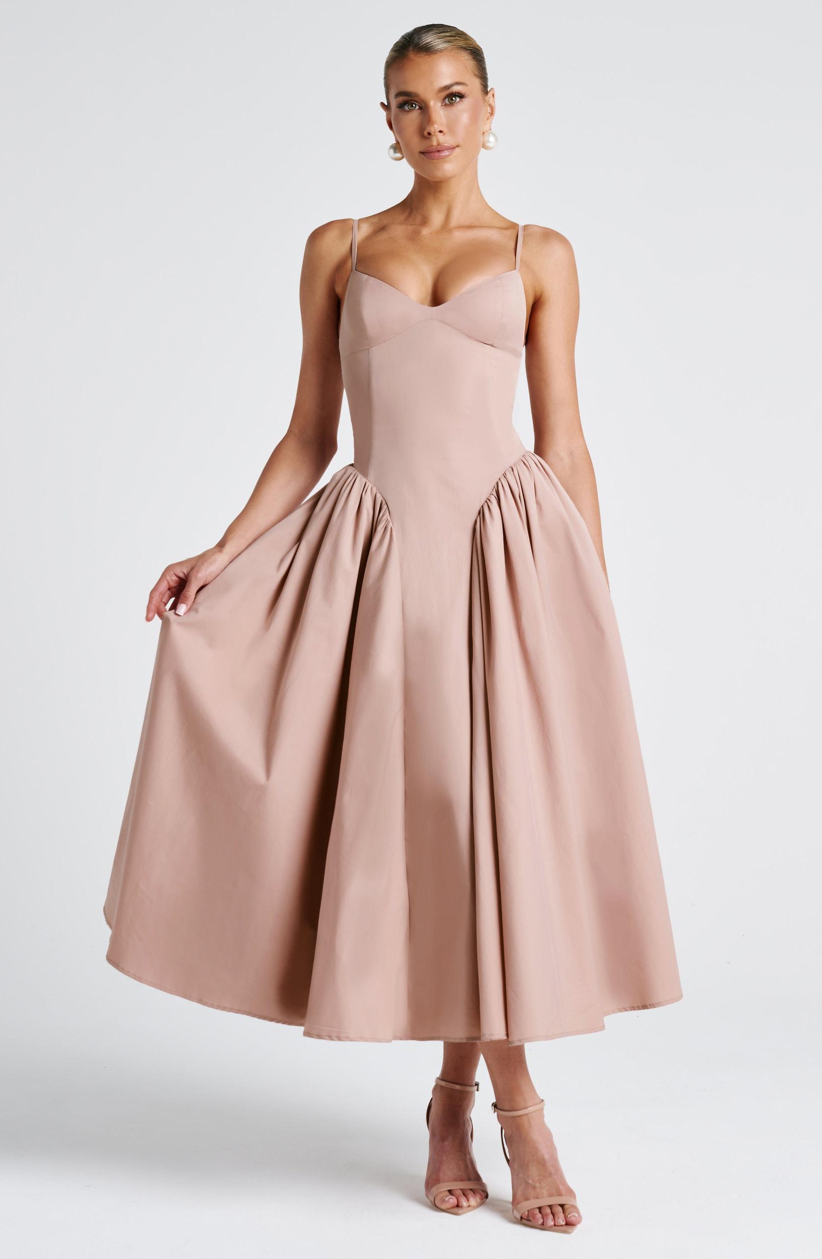 Emerson Midi Dress - Clay Product Image