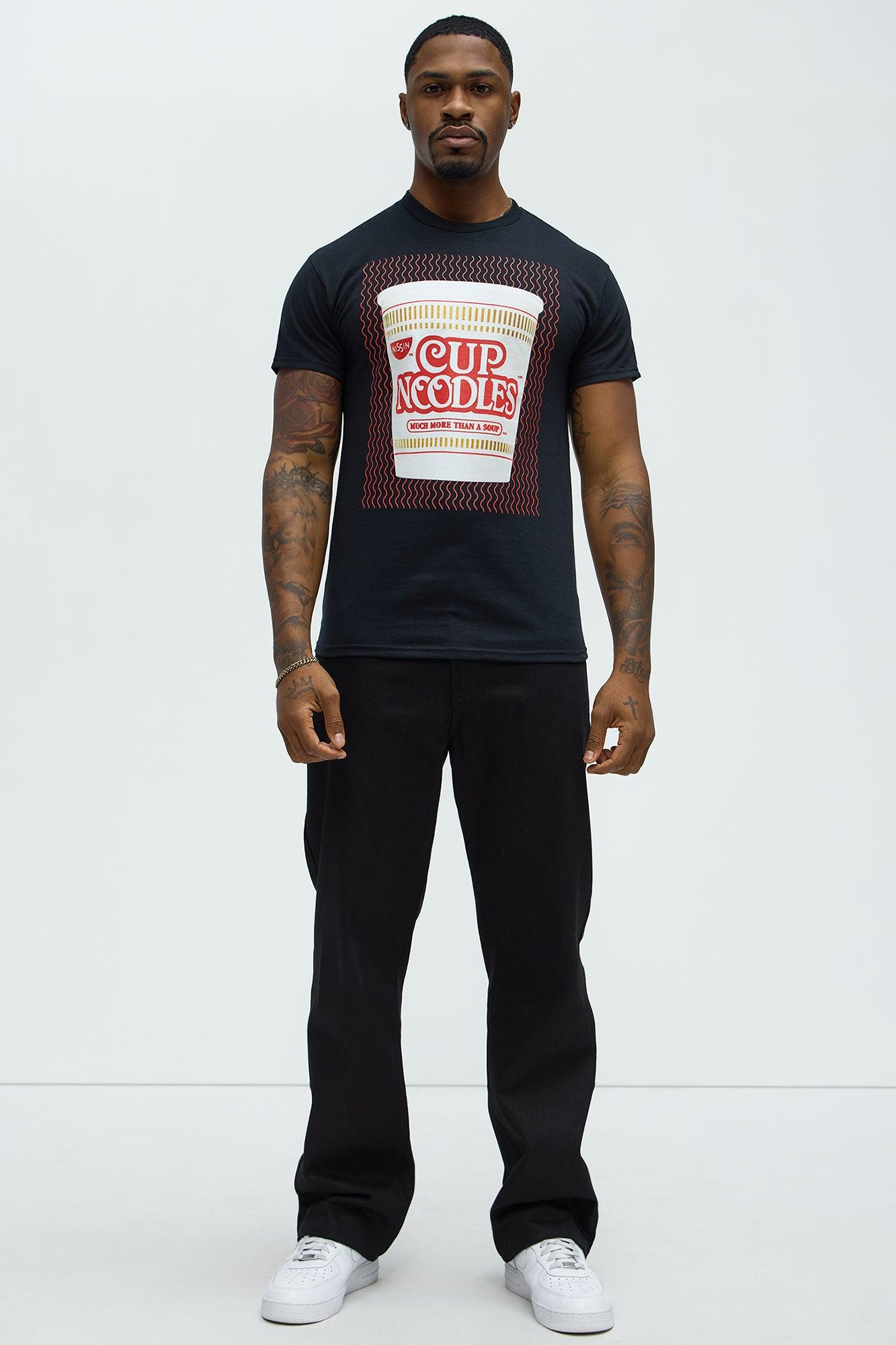 Cup Noodles Short Sleeve Tee - Black Product Image
