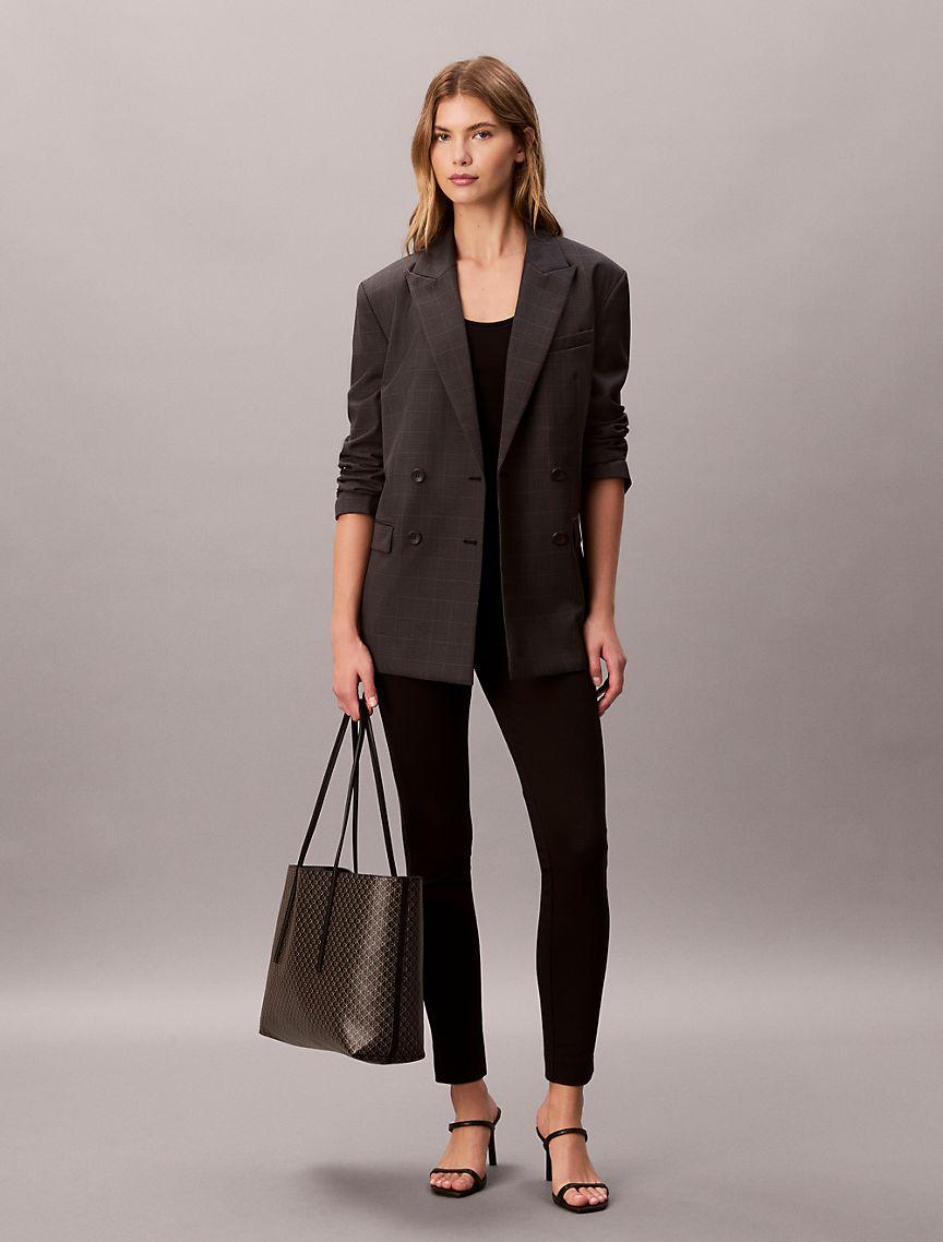 Allover Monogram Logo Tote Bag with Pouch Product Image