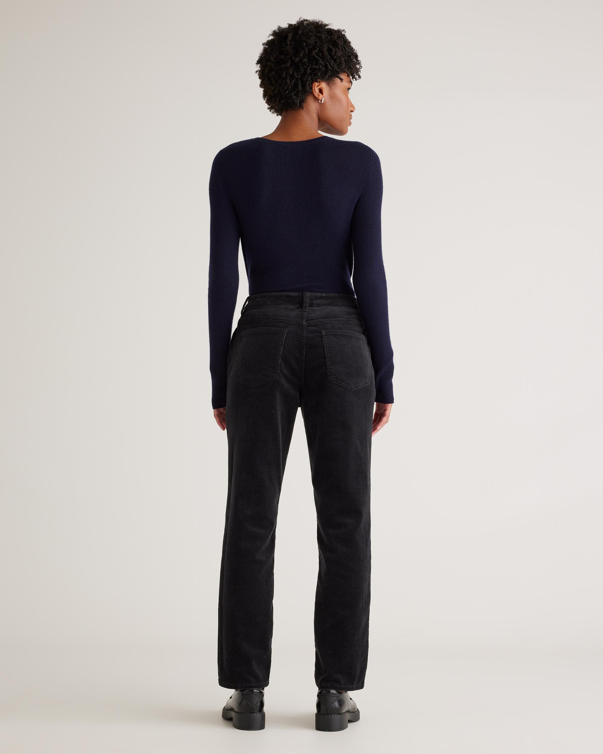 Quince | Women's Organic Stretch Corduroy Straight Leg Pants Organic Cotton Product Image