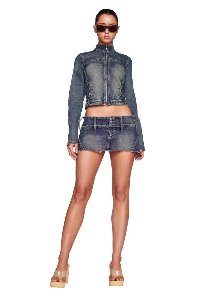 NYKKO JACKET - BLUE Product Image