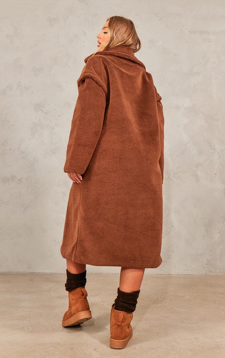 Chocolate Borg Teddy Bear Coat Product Image