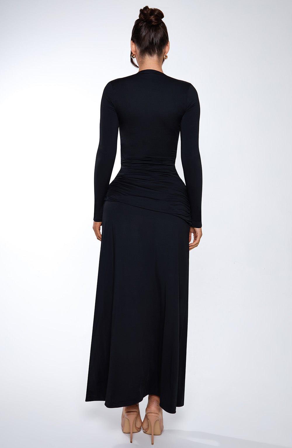 Ysabella Maxi Dress - Black Product Image