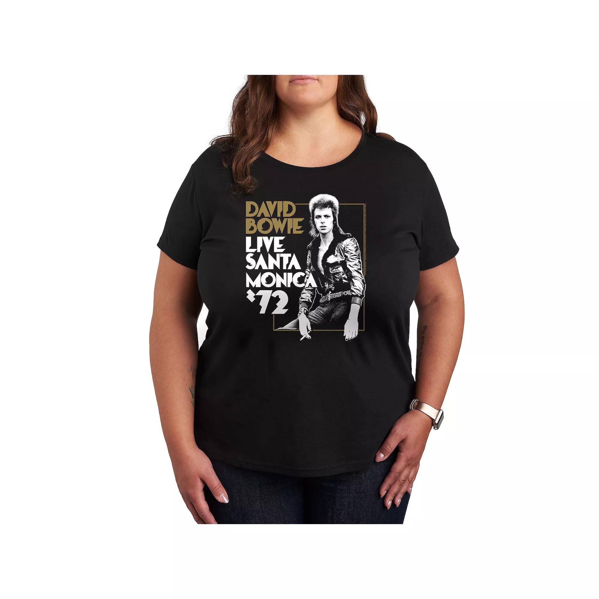 Plus Bowie Santa Monica Graphic Tee, Women's,  Product Image