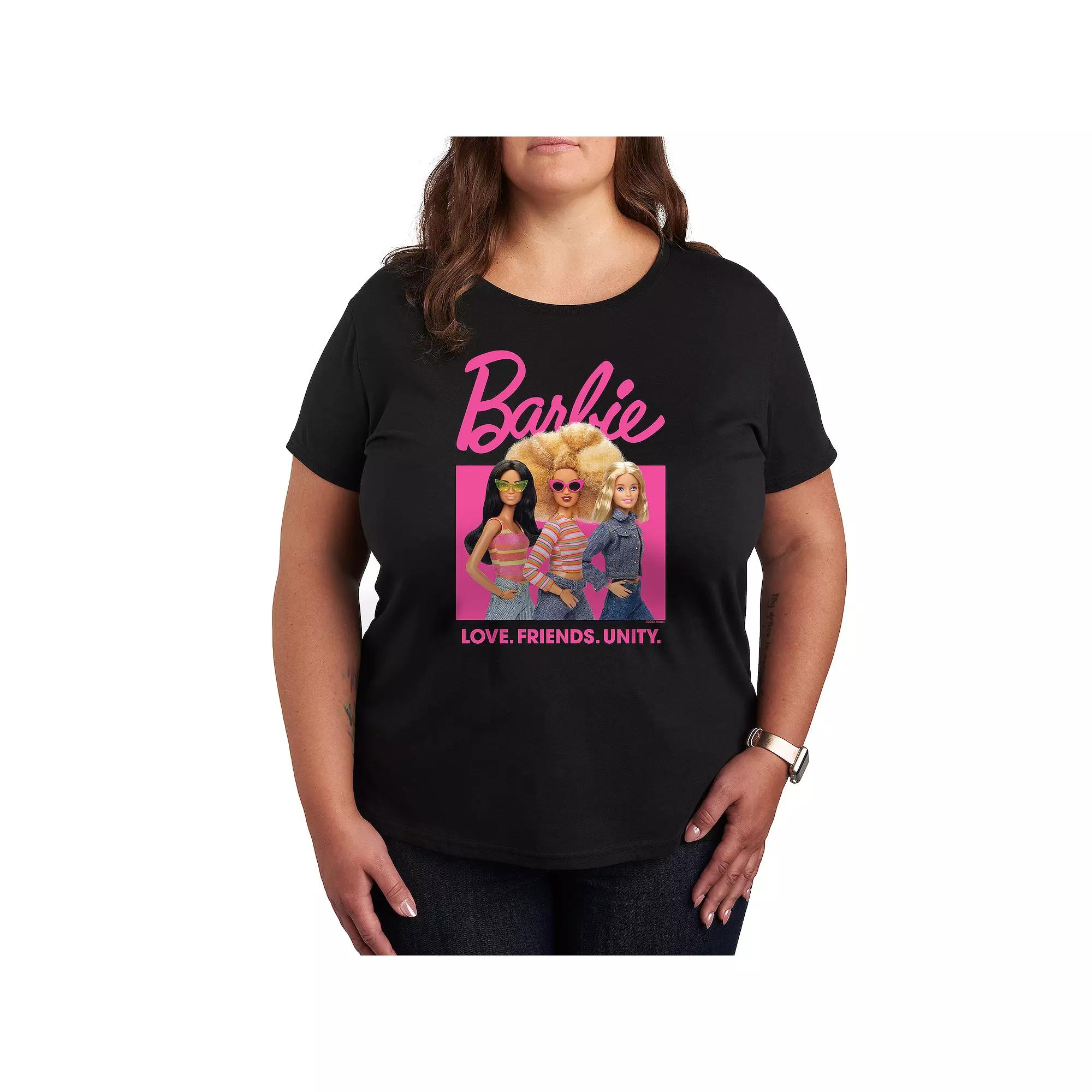 Plus Barbie® Love Friends Unity Graphic Tee, Women's,  Product Image