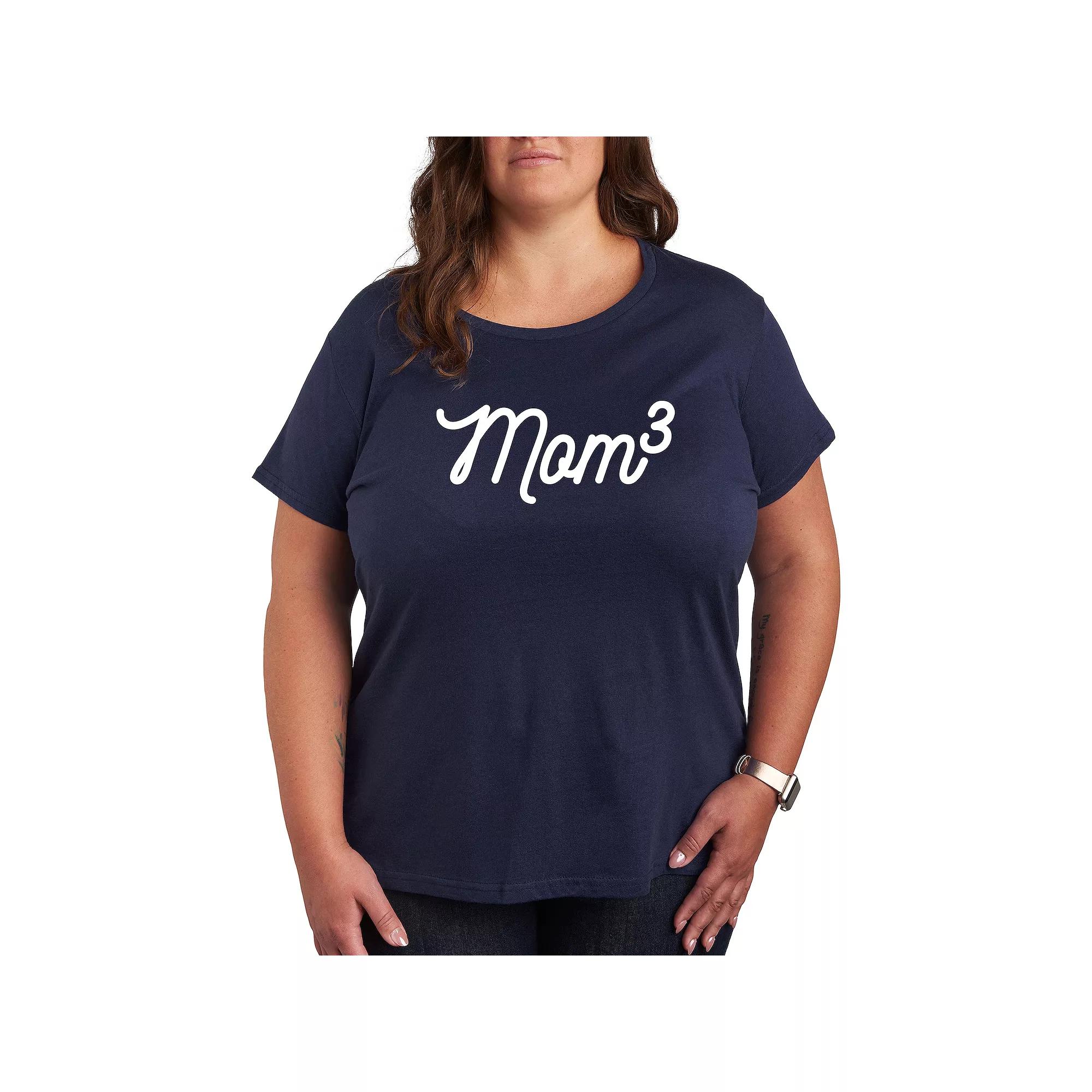 Plus Mom To The 2nd Power Graphic Tee, Women's,  Product Image