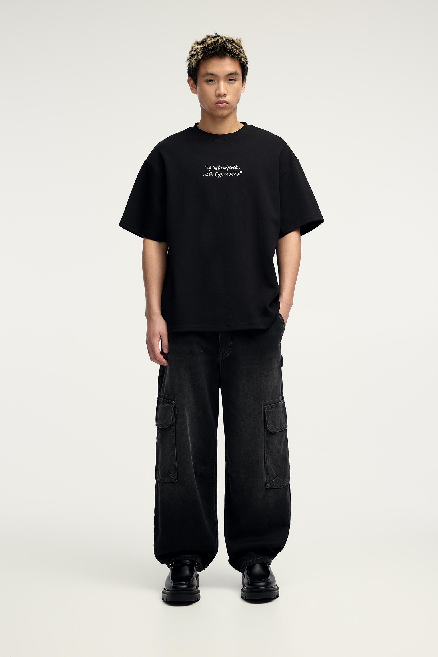 Short sleeve Van Gogh sweatshirt Product Image