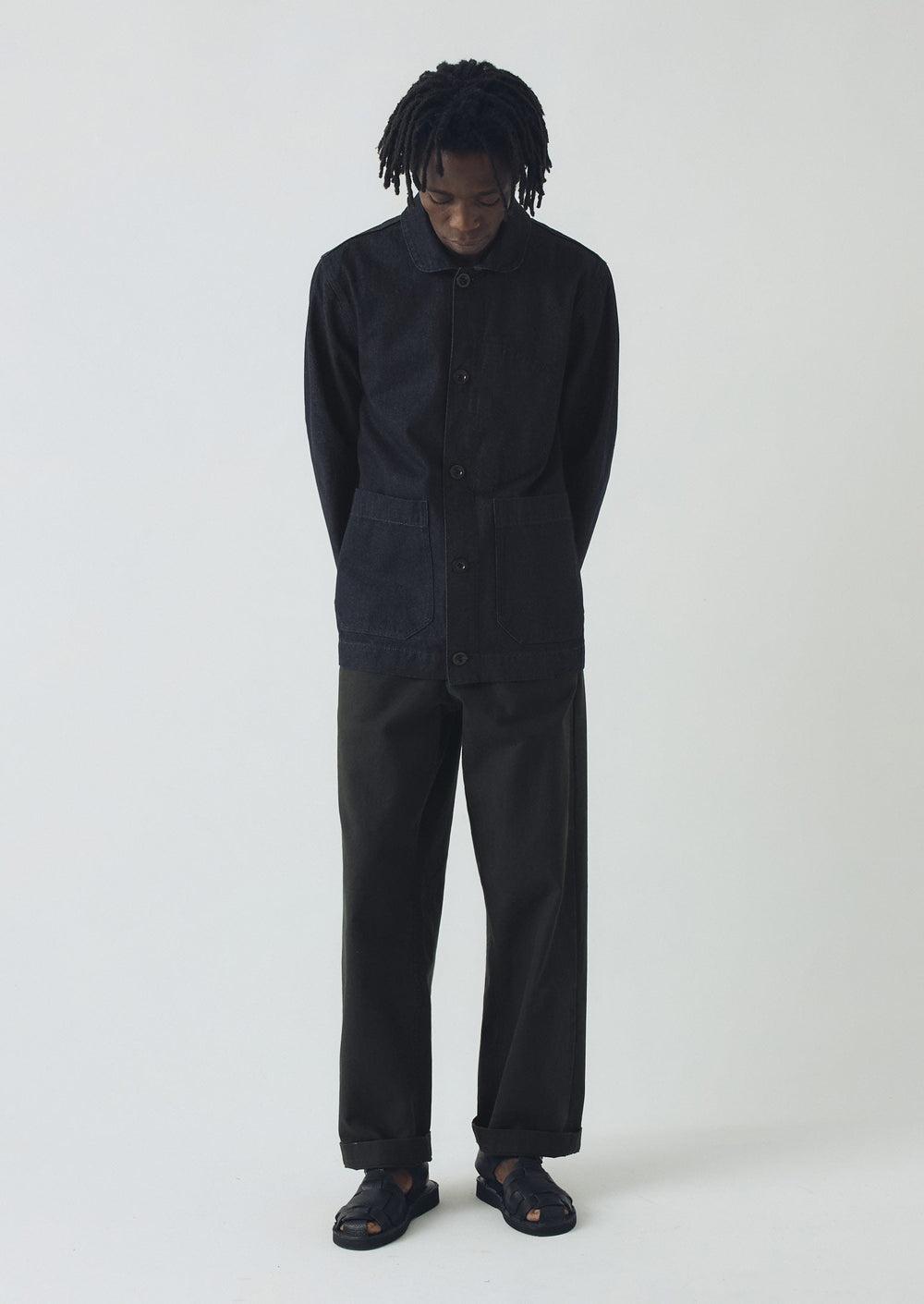 Denim Chore Jacket | Indigo Product Image