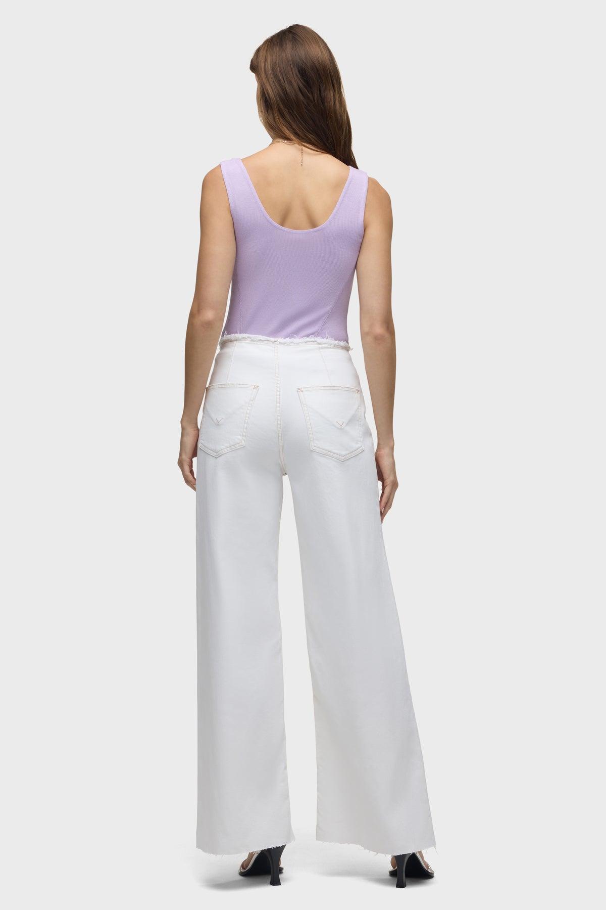 James High-Rise Darted Wide Leg Jean Female Product Image