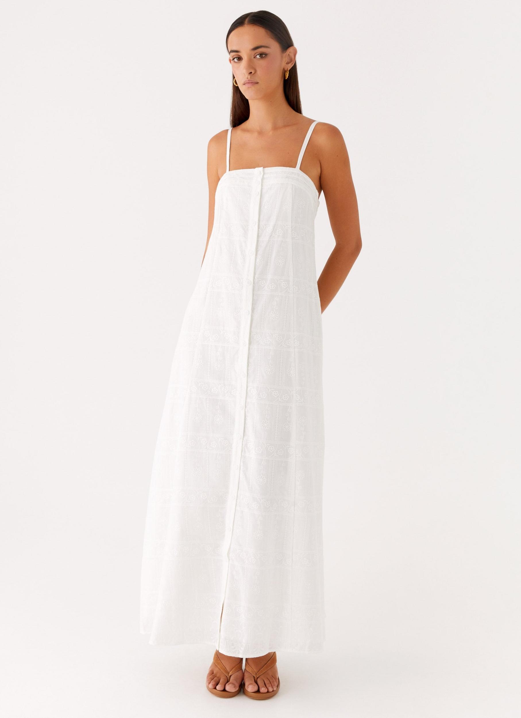Cole Maxi Dress - White Product Image