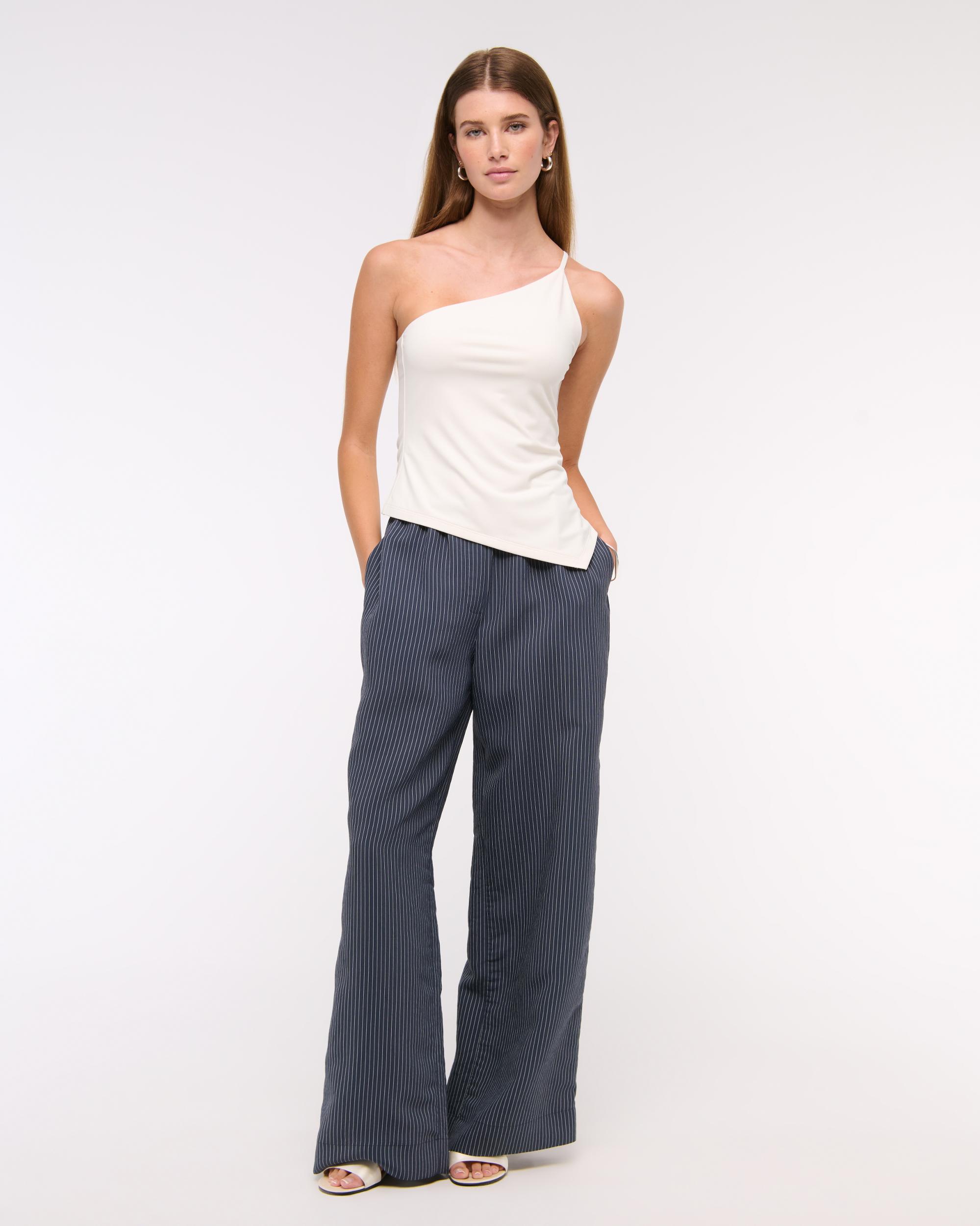 One-Shoulder Asymmetrical Top Product Image