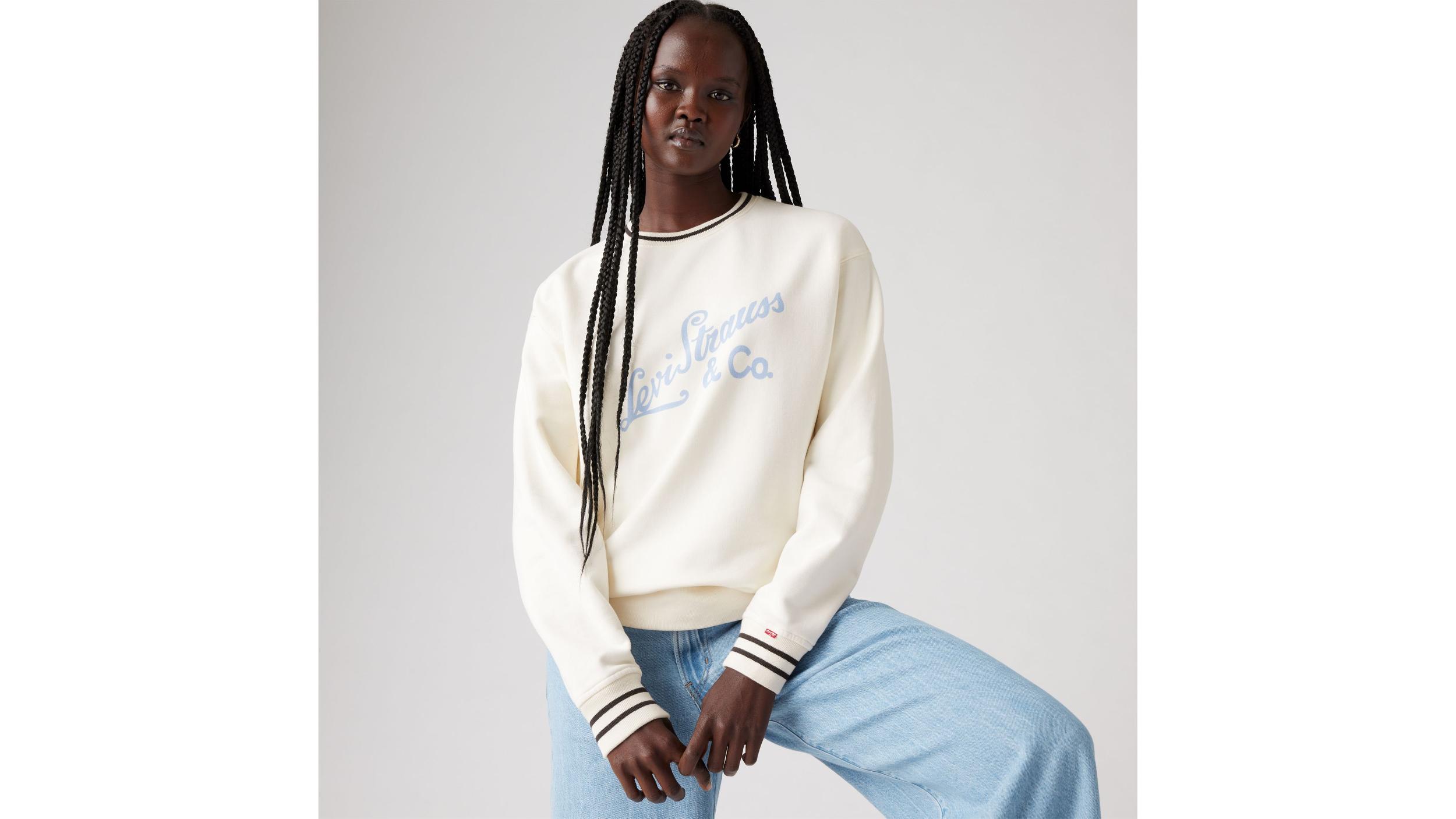 Graphic Heritage Sport Crewneck Sweatshirt Product Image