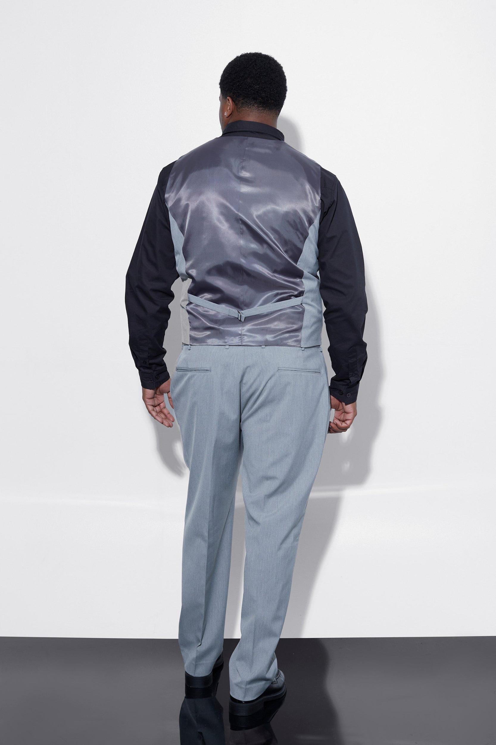 Plus Slim Dress Pants | boohooMAN USA Product Image