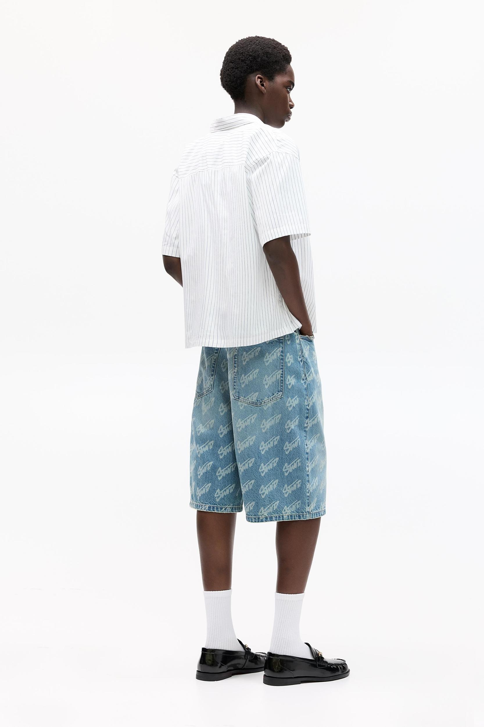 STWD striped short sleeve shirt Product Image