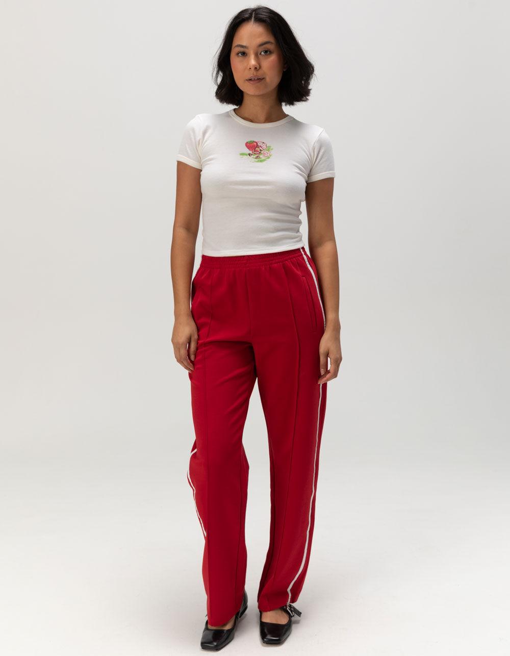 STRAWBERRY SHORTCAKE Womens Baby Tee - OFF WHITE Product Image