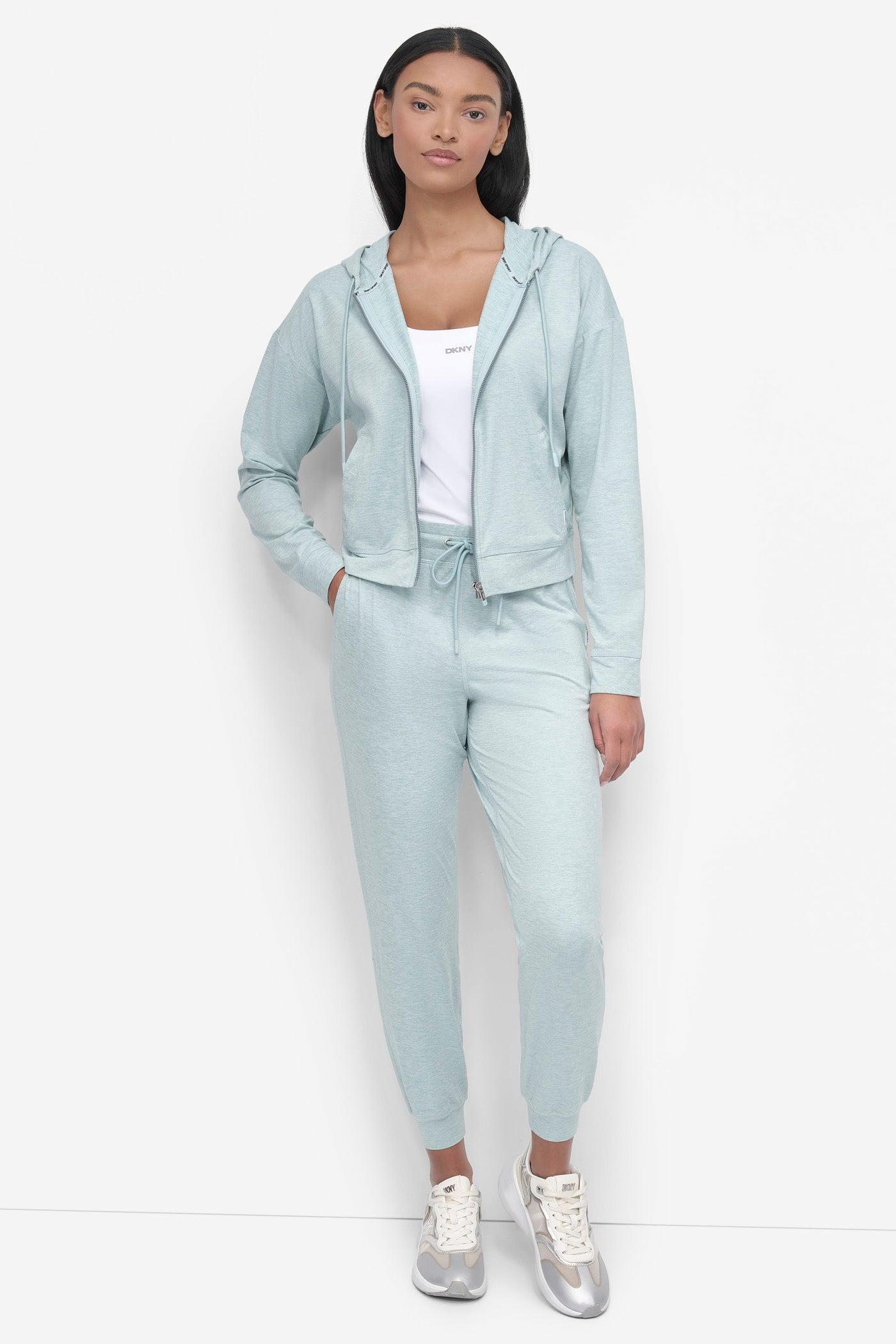 CROPPED SPACE DYED HOODIE Product Image