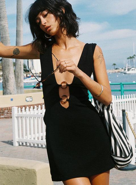 Steward Mini Dress Black Product Image