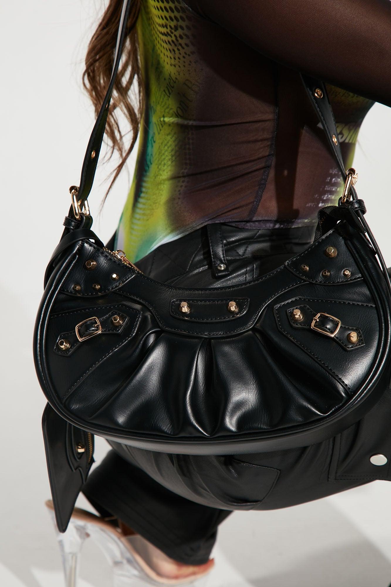 Icon Living Handbag - Black Product Image