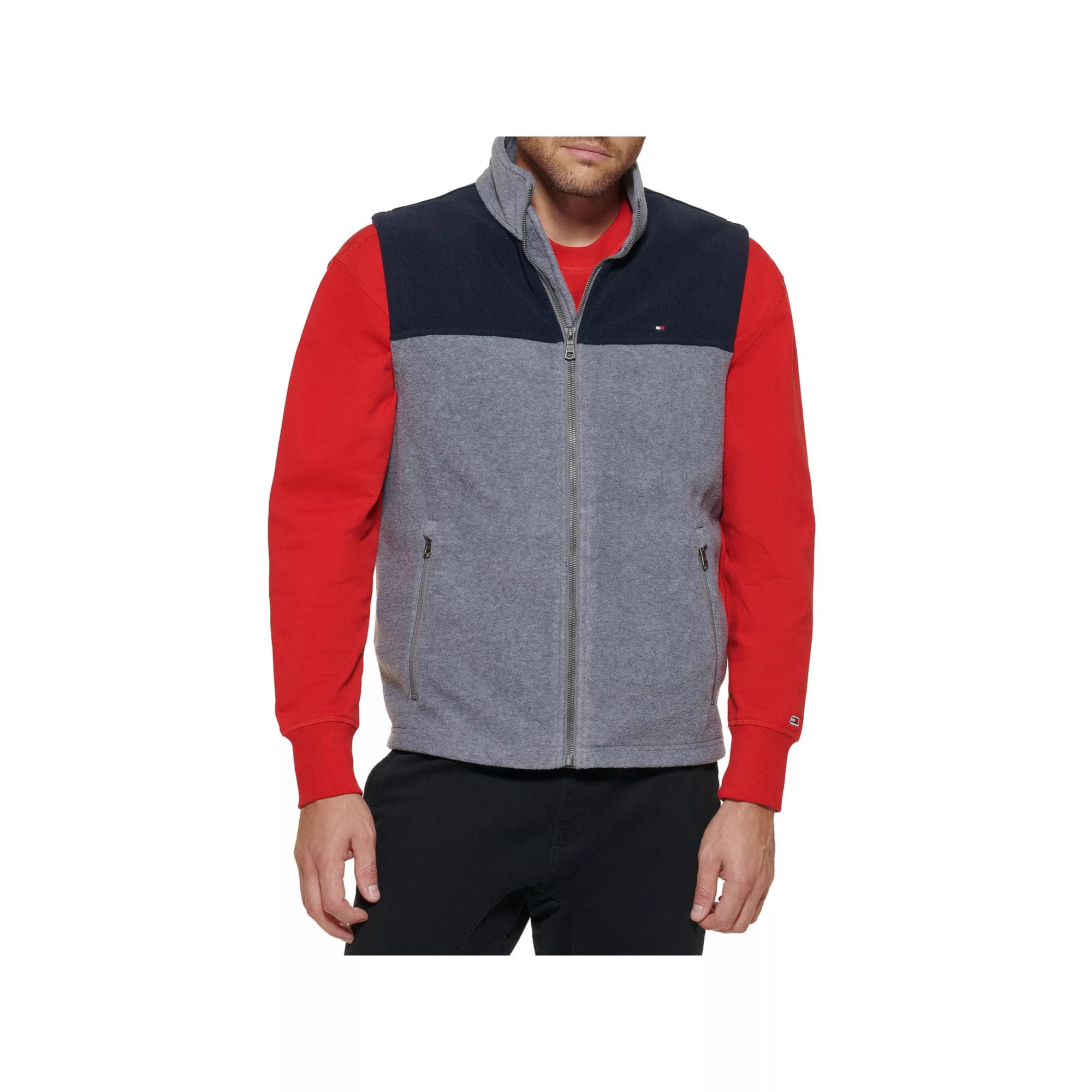 Men's Tommy Hilfiger Fleece Vest,  Product Image
