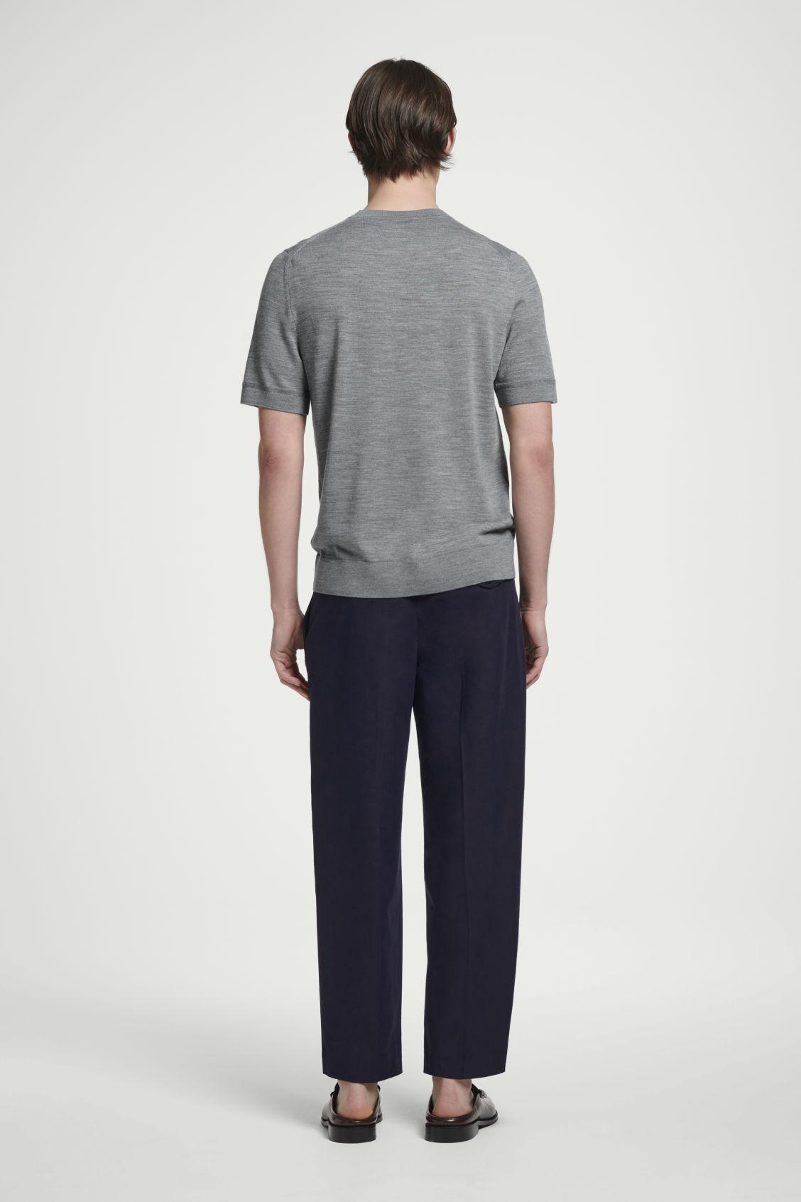 SLIM-FIT MERINO WOOL T-SHIRT Product Image