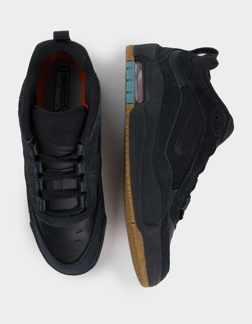 NIKE SB Air Max Ishod Mens Shoes - BLACK/BLACK Product Image