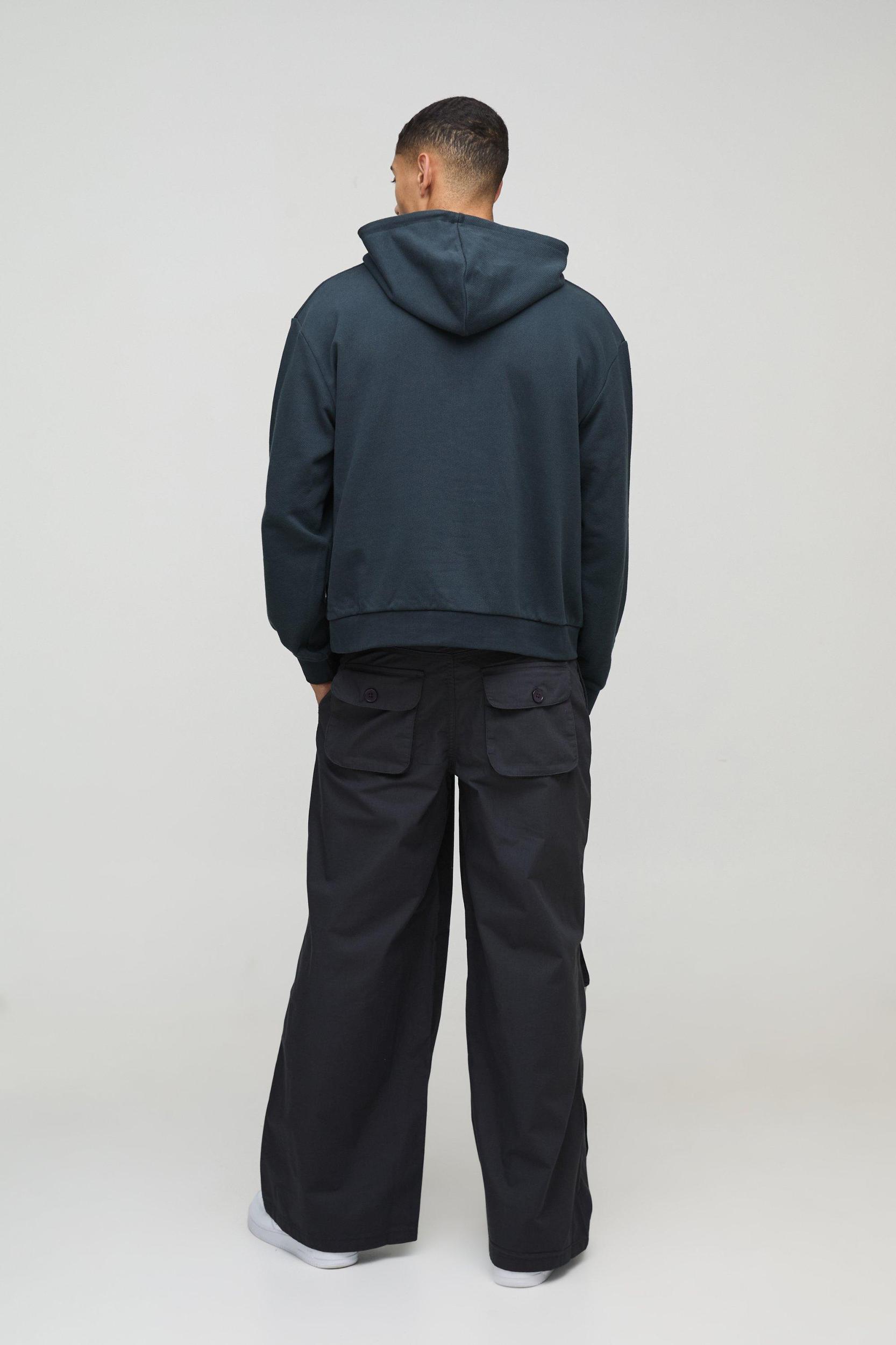 Super Baggy Ripstop Multi Pocket Cargo Pants | boohooMAN USA Product Image