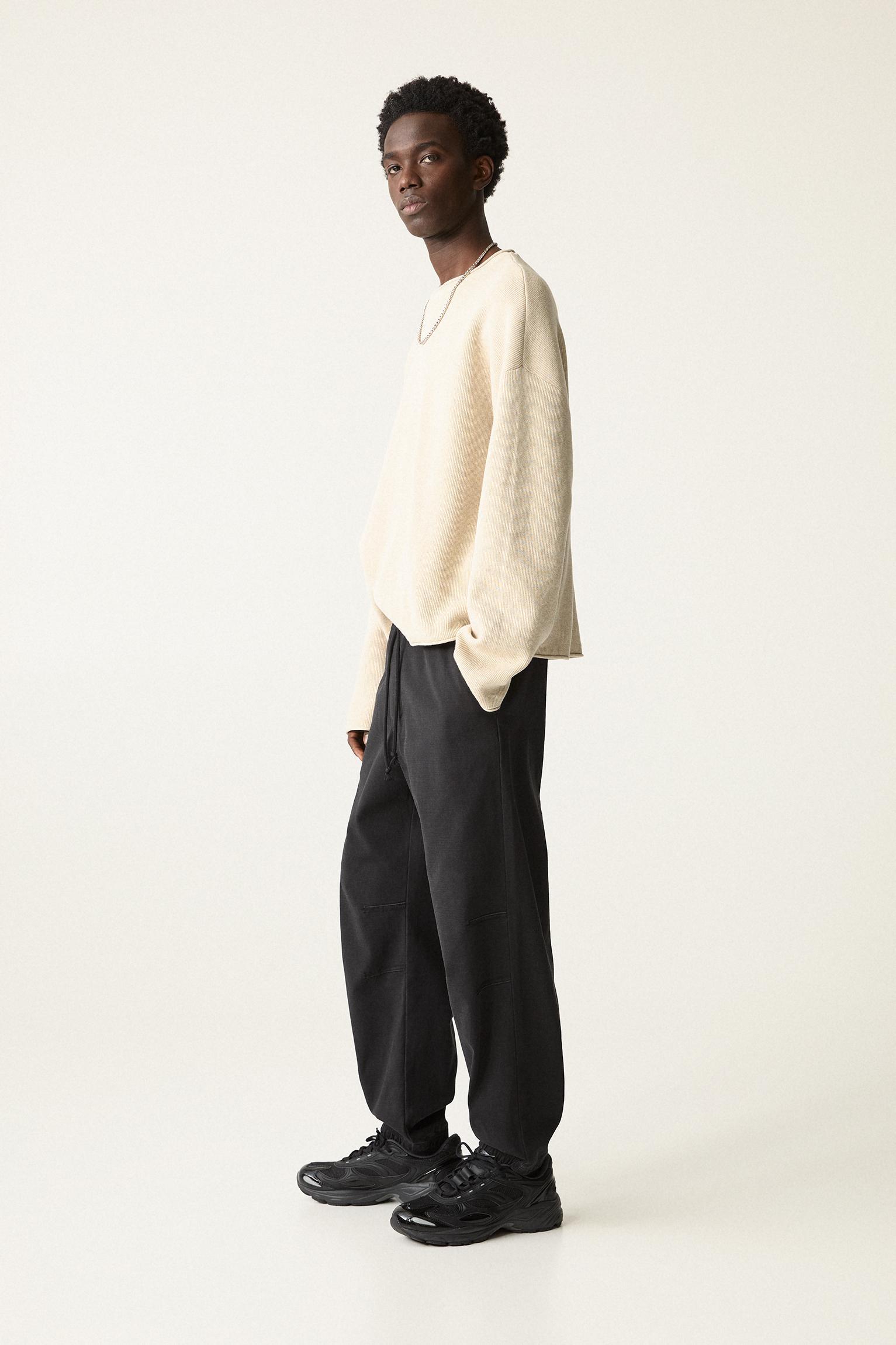 Textured sweatpants Product Image