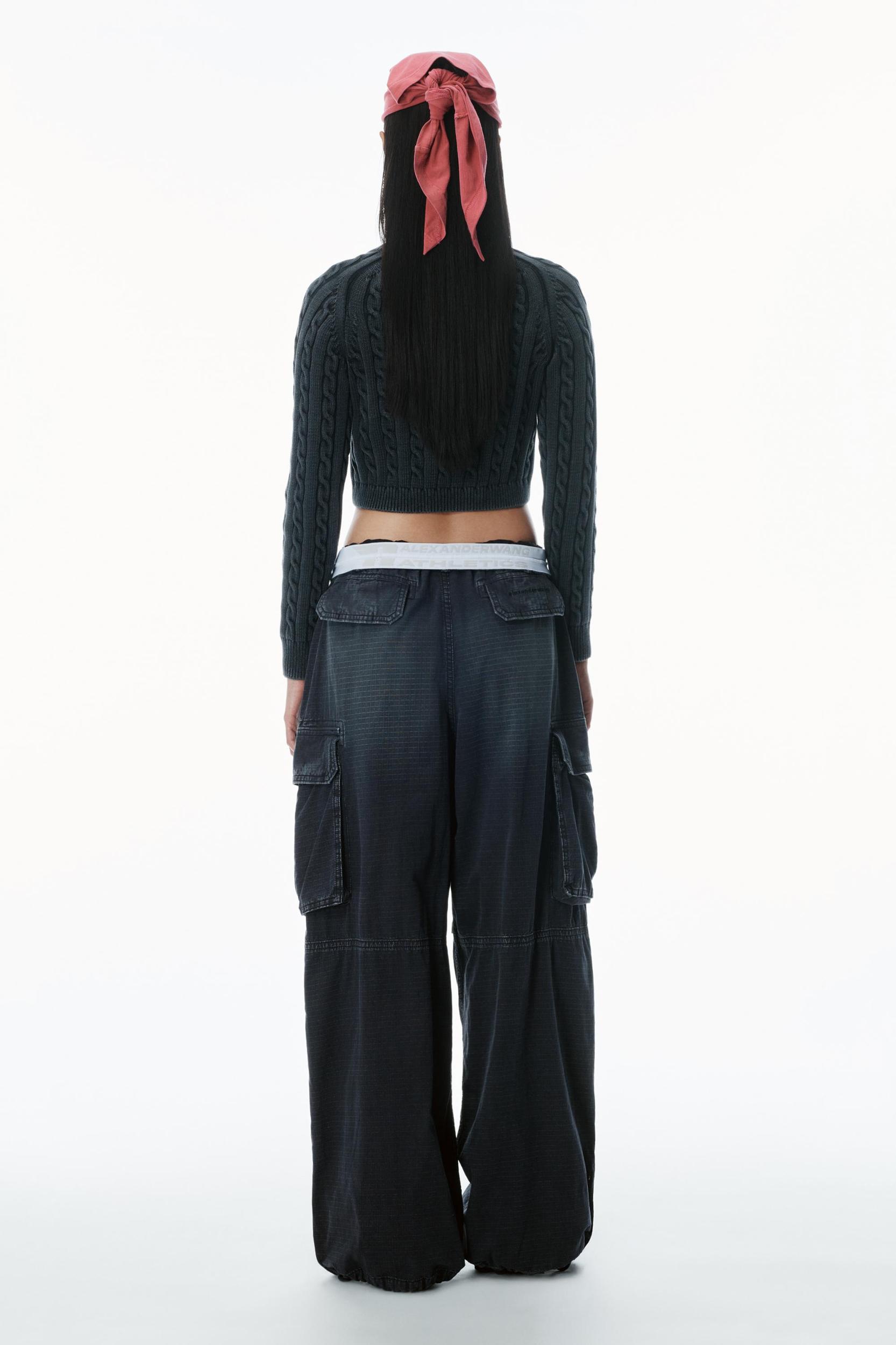 Pre-styled Ripstop Cargo Pants Product Image