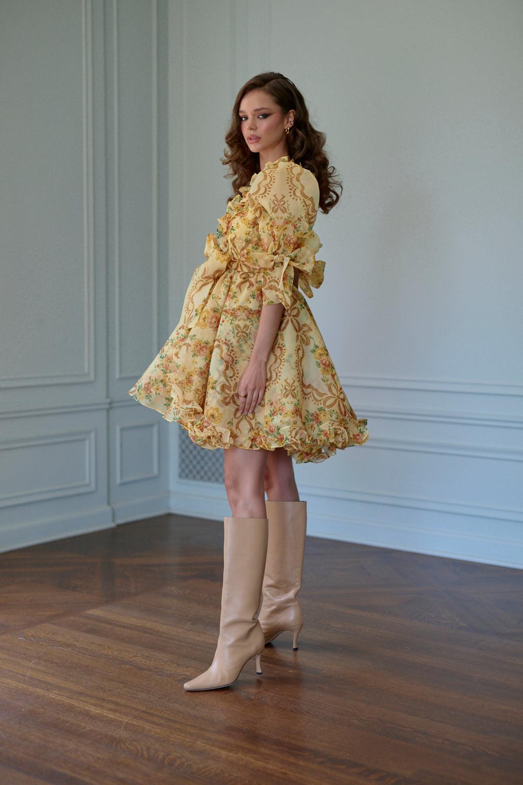 The Creme Brulee Marie Dress Product Image