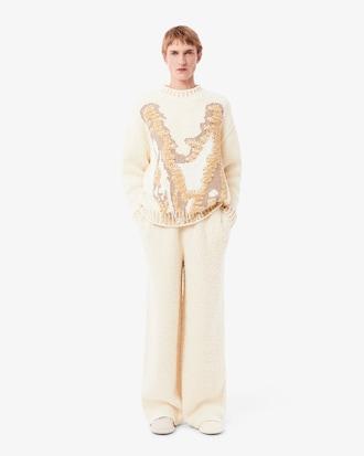 Runway Oversized Knit Track Pants Product Image