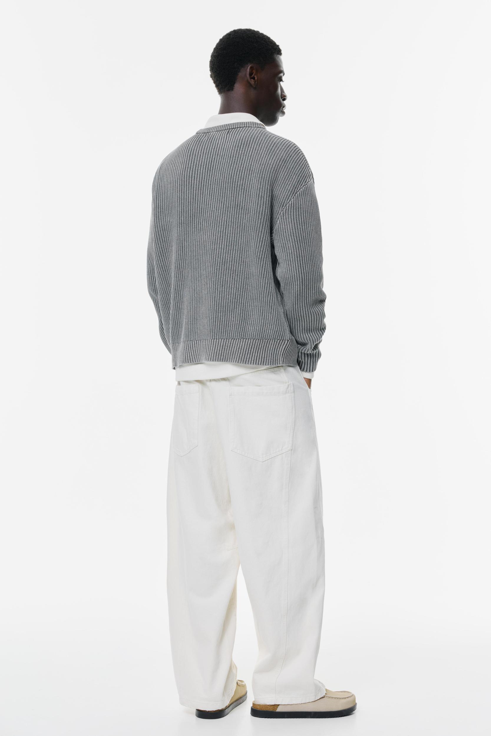 Acid wash knit jumper Product Image