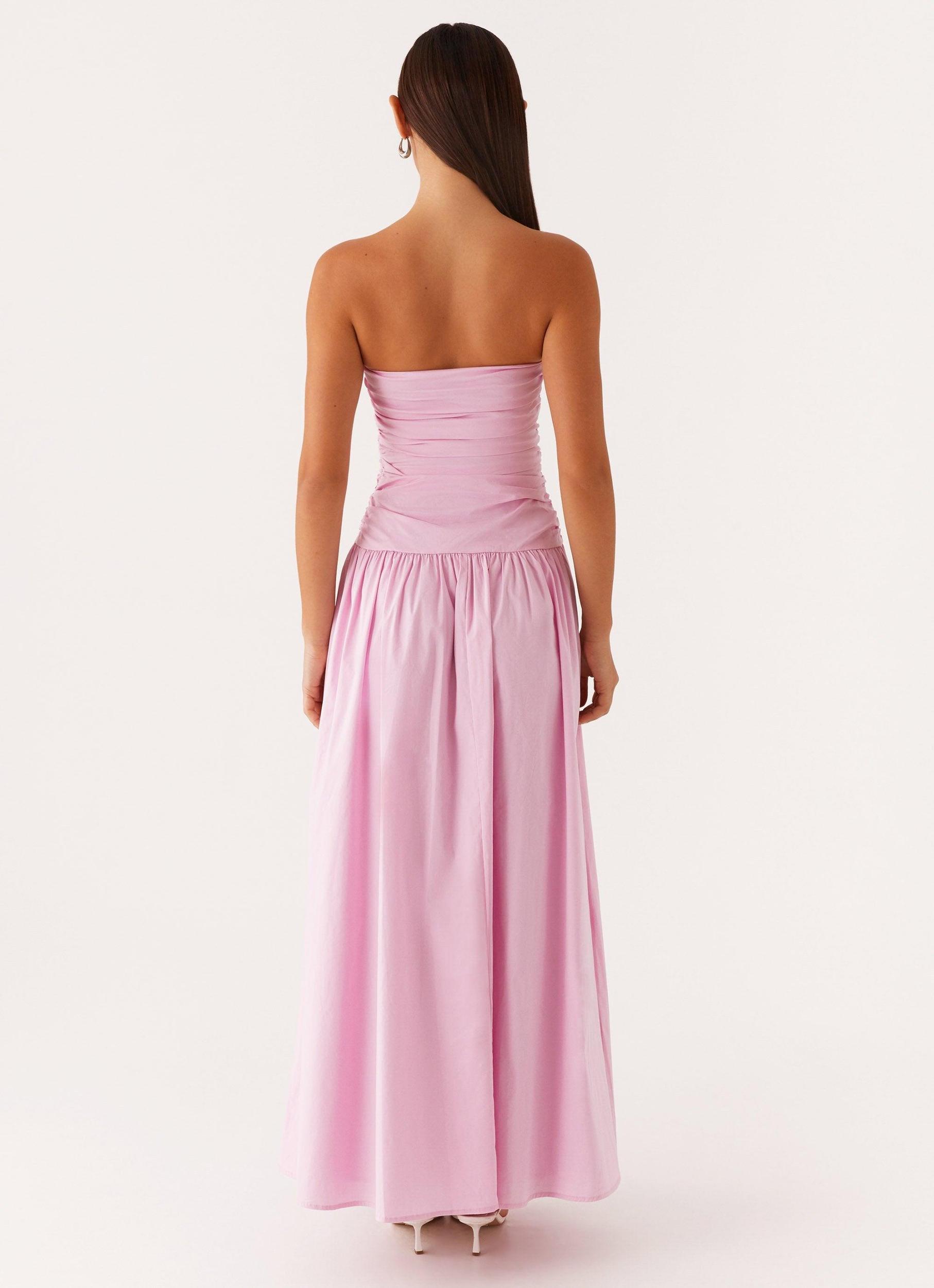 Carmel Maxi Dress - Pink Girls Product Image