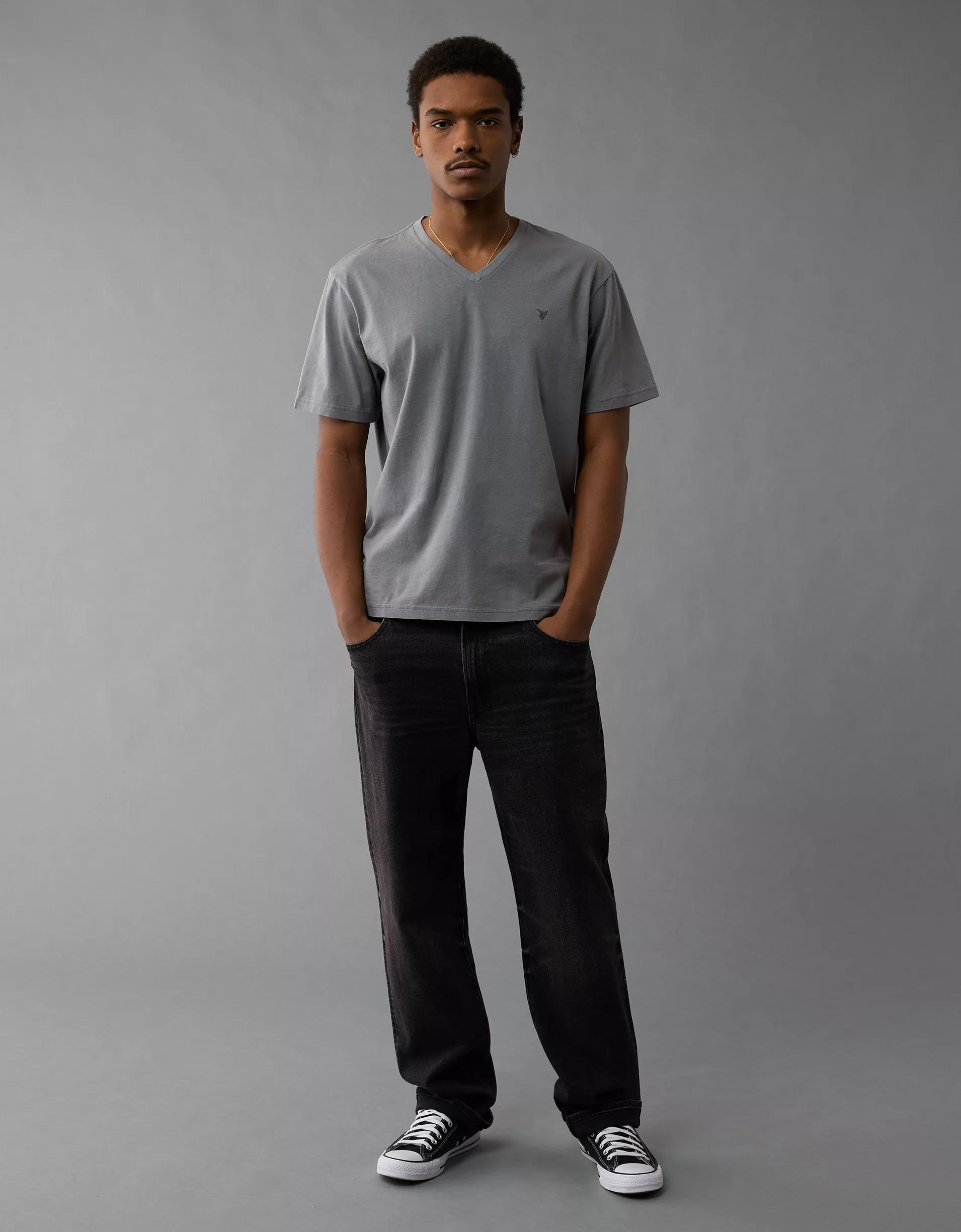 AE Lived-In V-Neck T-Shirt Product Image