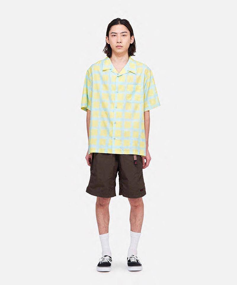 Checkered Rayon Shirt Male Product Image