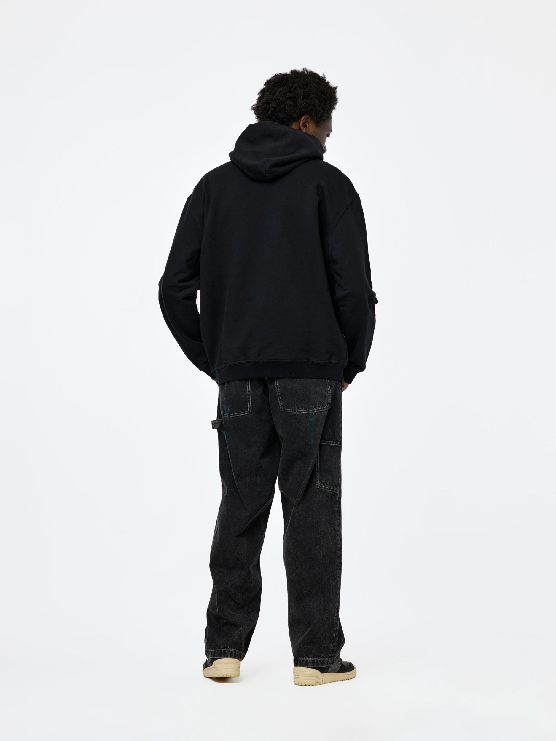 Embroidered Sweatshirt (Black) Product Image