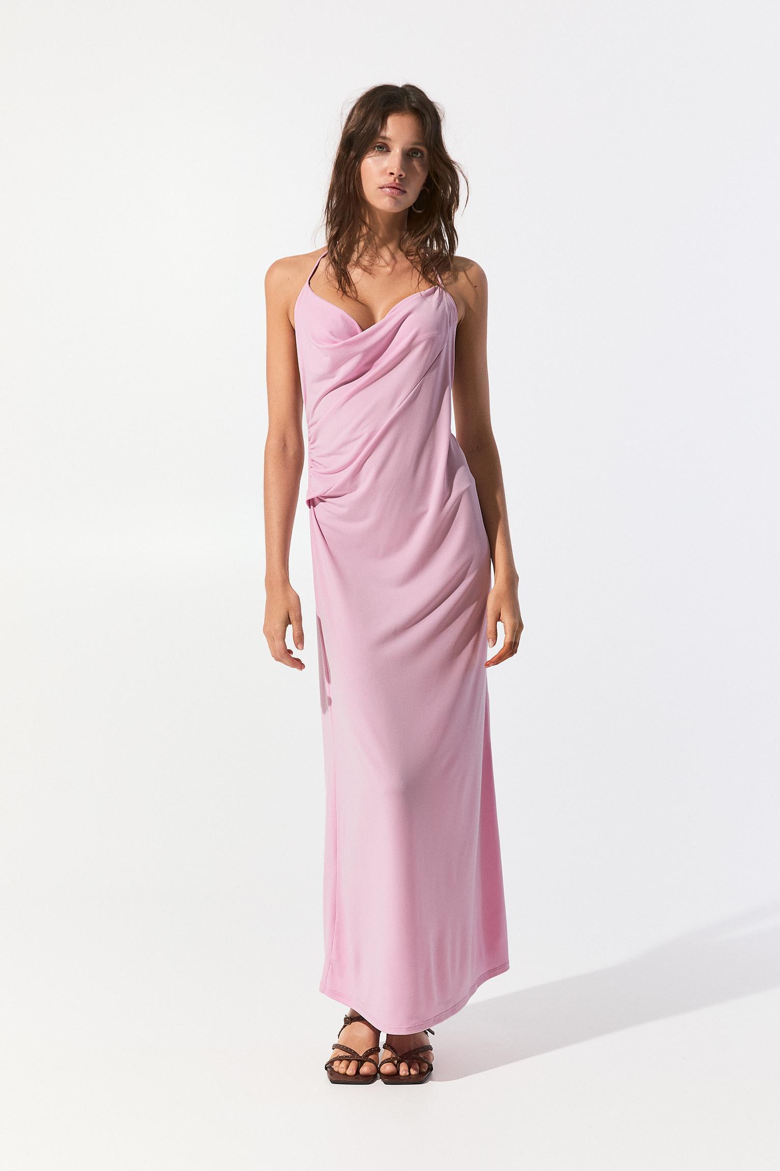 Asymmetric midi dress Product Image