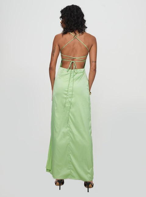 Roselyn Maxi Dress Sage Product Image