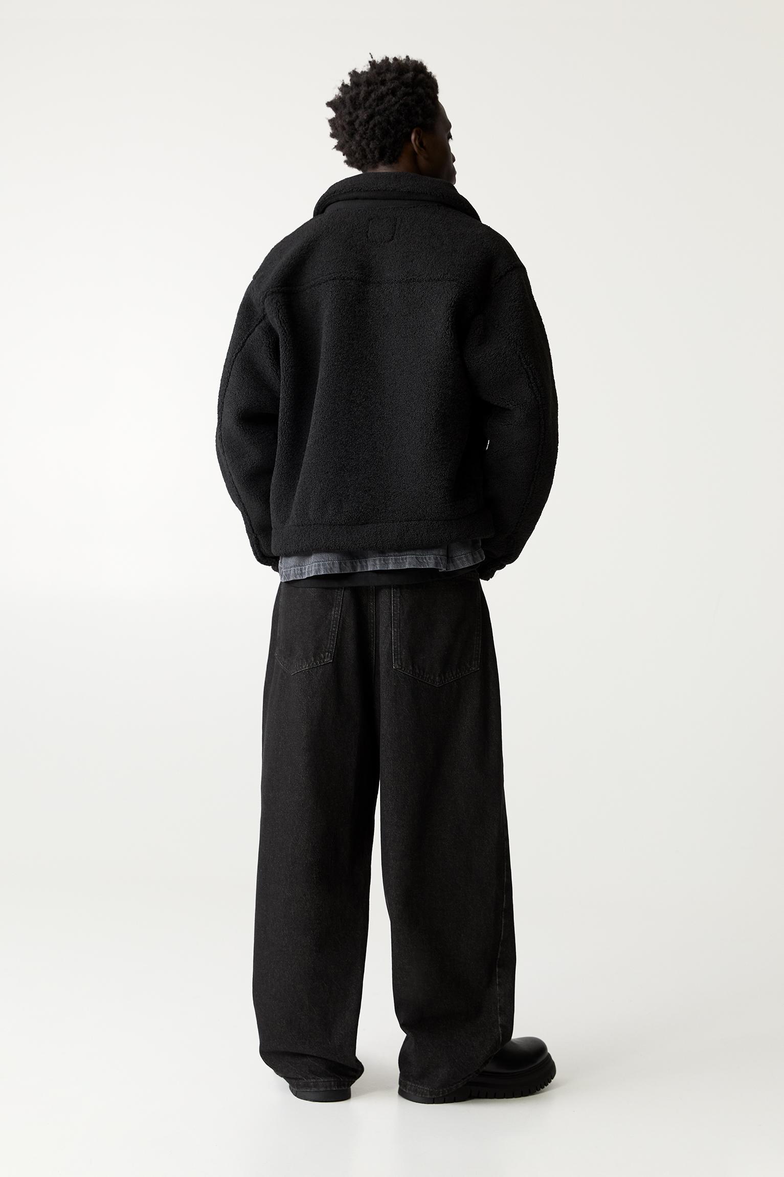 Faux shearling jacket Product Image