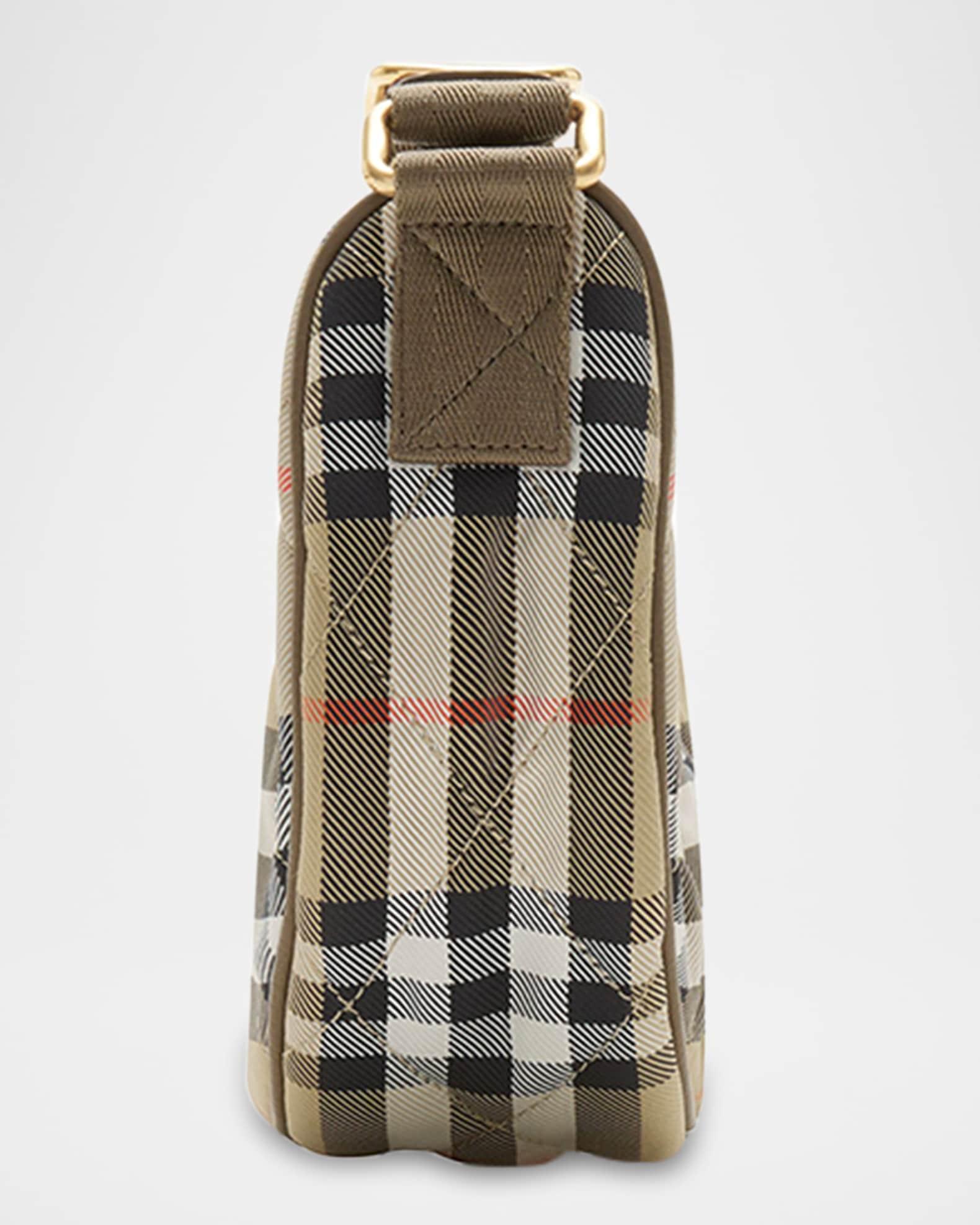 Horseshoe Check Quilted Crossbody Bag Product Image