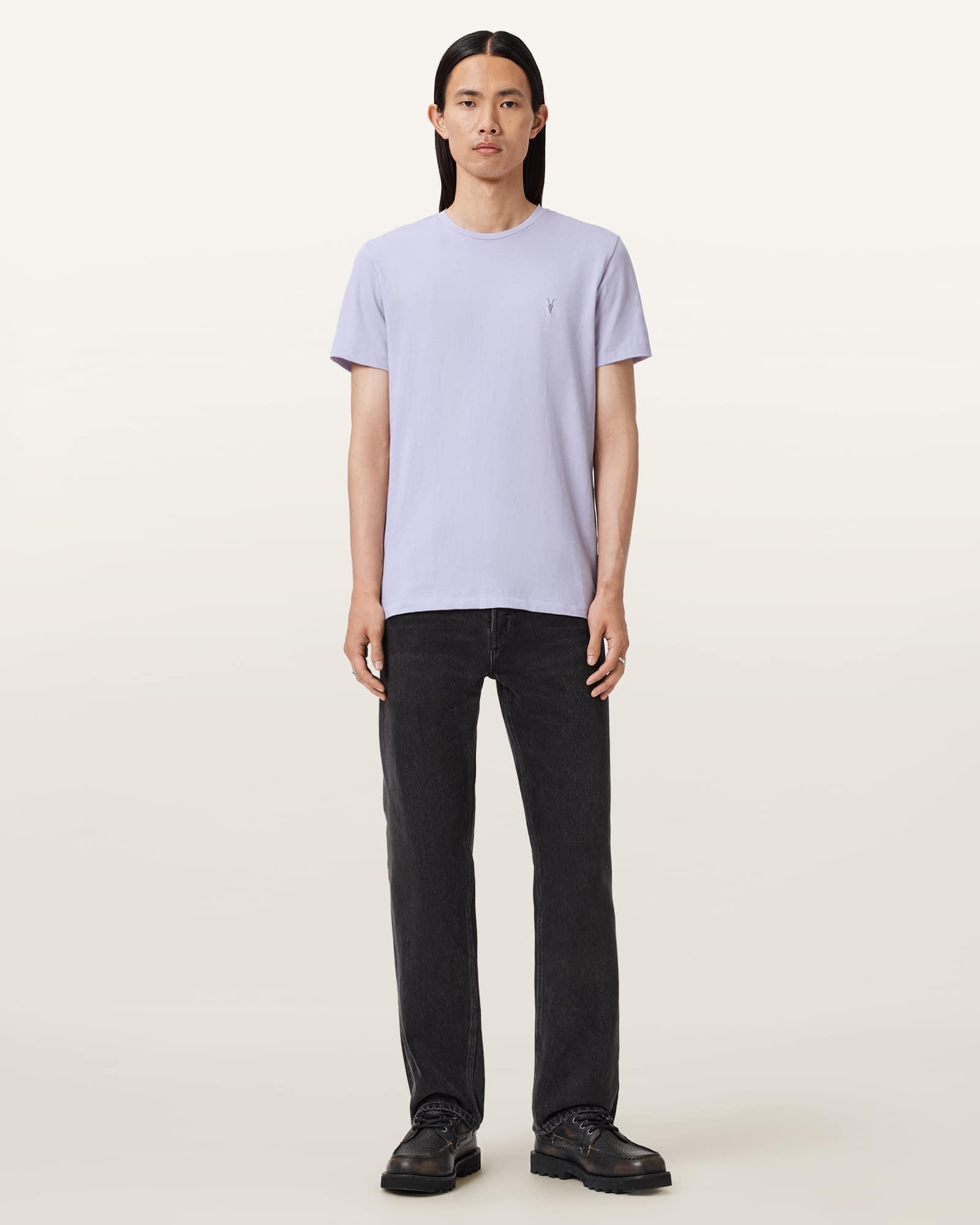 Tonic Crew Neck Slim Ramskull T-Shirt Product Image