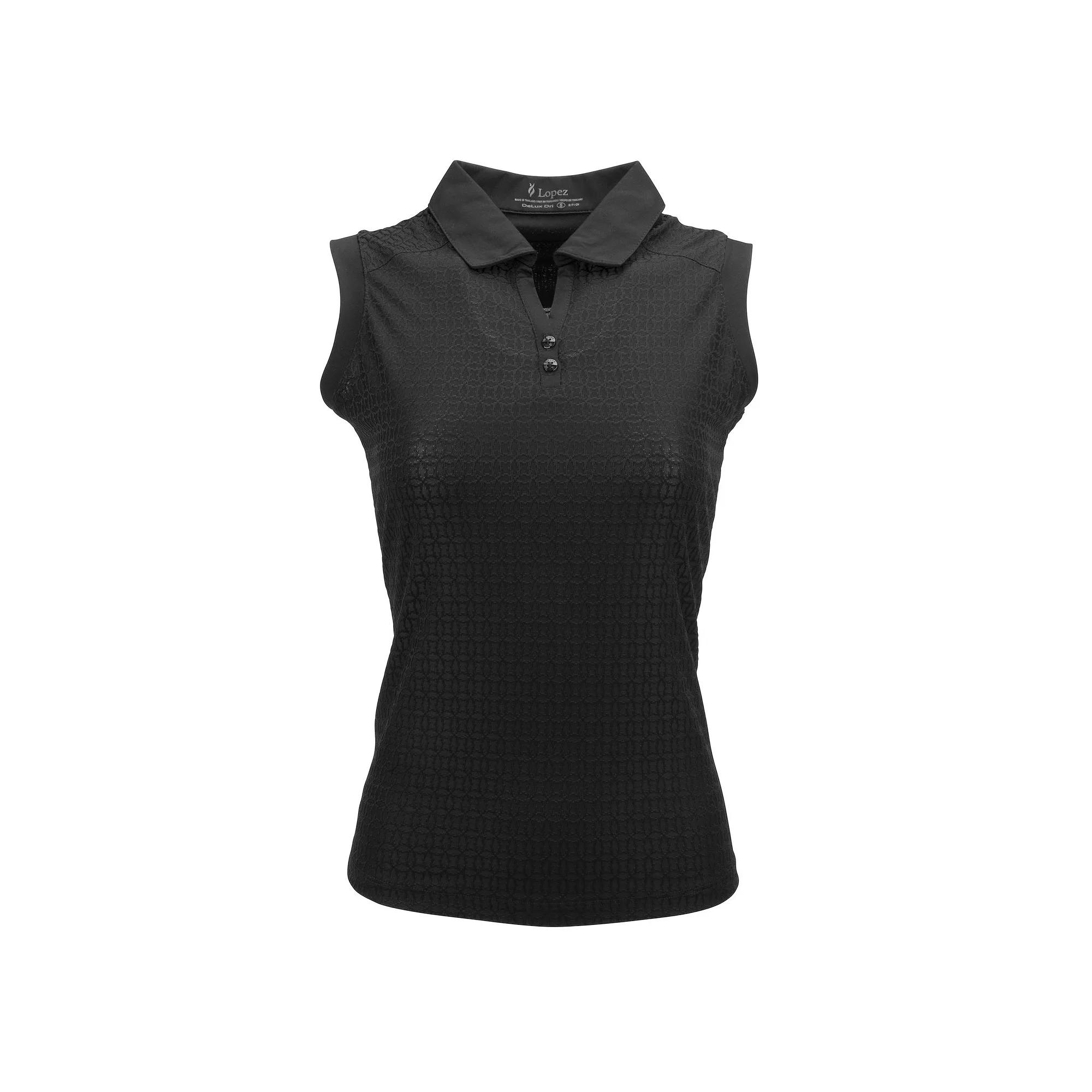Women's Nancy Lopez Journey Sleeveless Polo,  Product Image