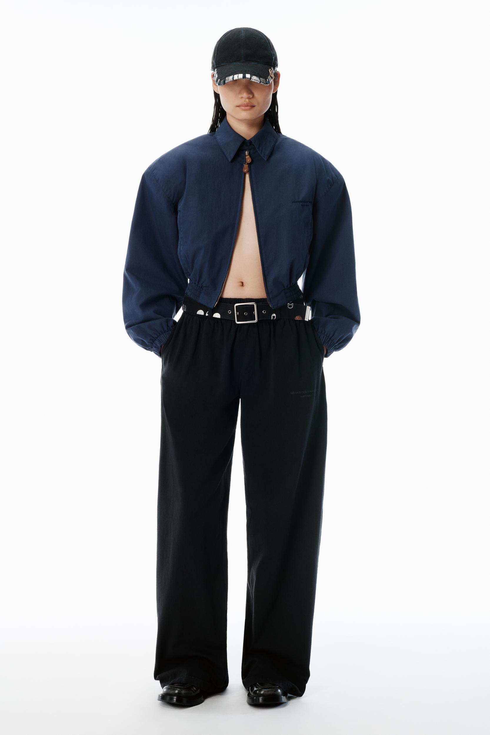 Black Cotton-jersey Sweatpants Product Image