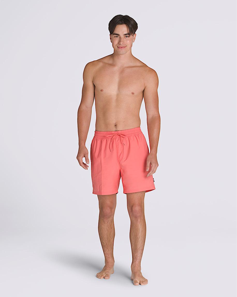 Primary Solid Elastic 17'' Boardshorts in Porcelain Rose Pink| Vans US Product Image